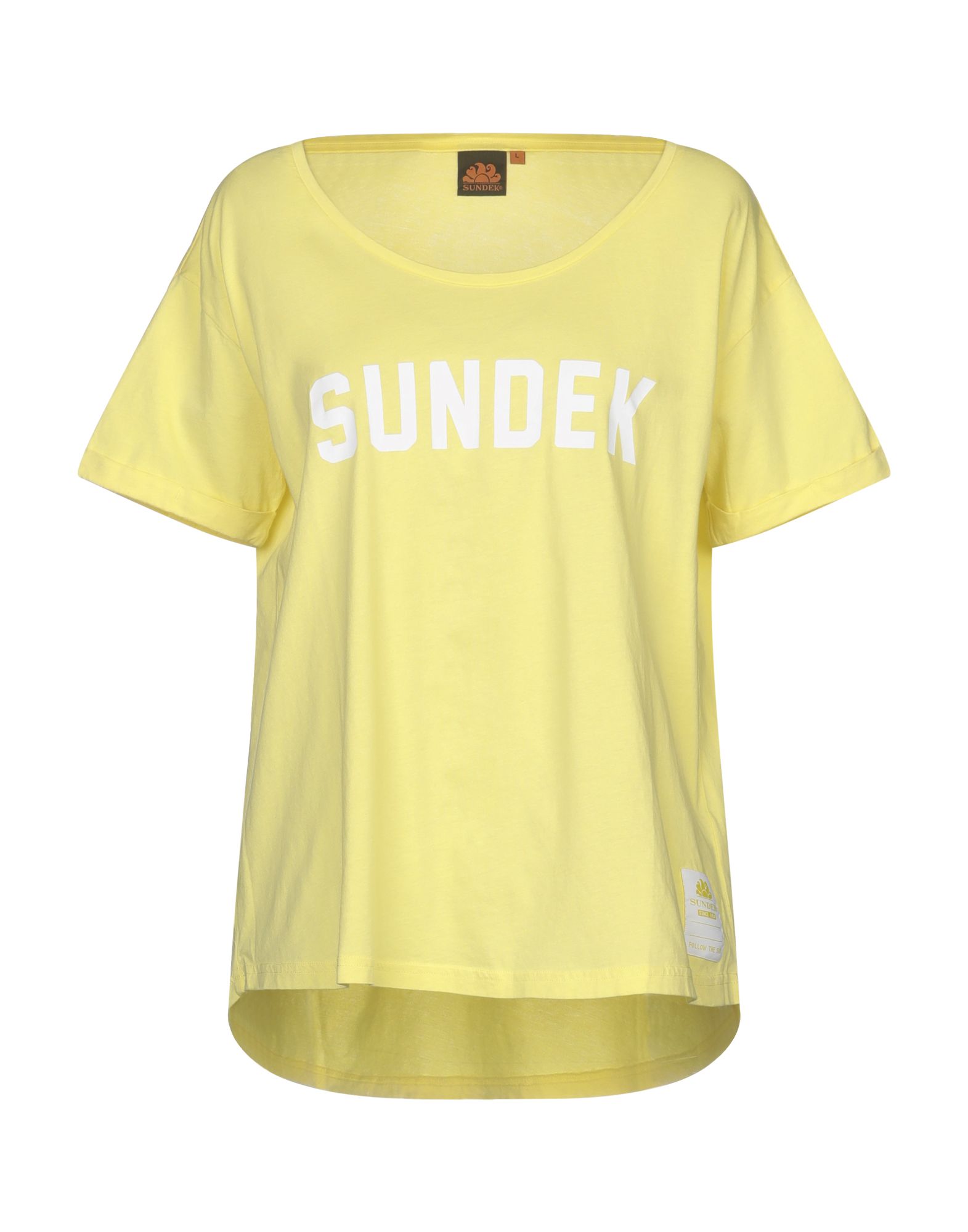 SUNDEK T-shirts Damen Hellgelb von SUNDEK