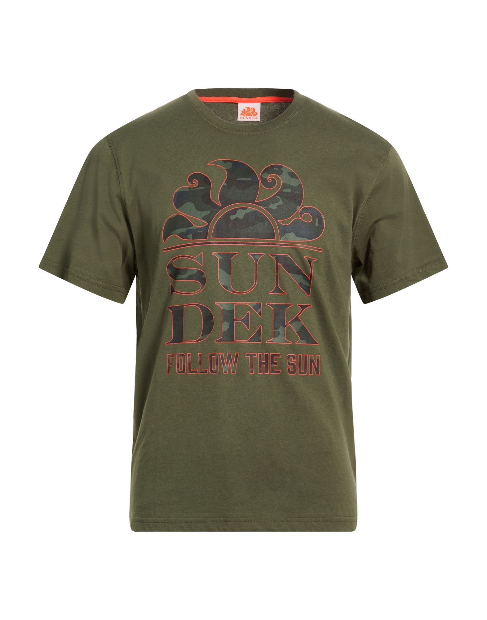SUNDEK T-shirts Herren Militärgrün von SUNDEK