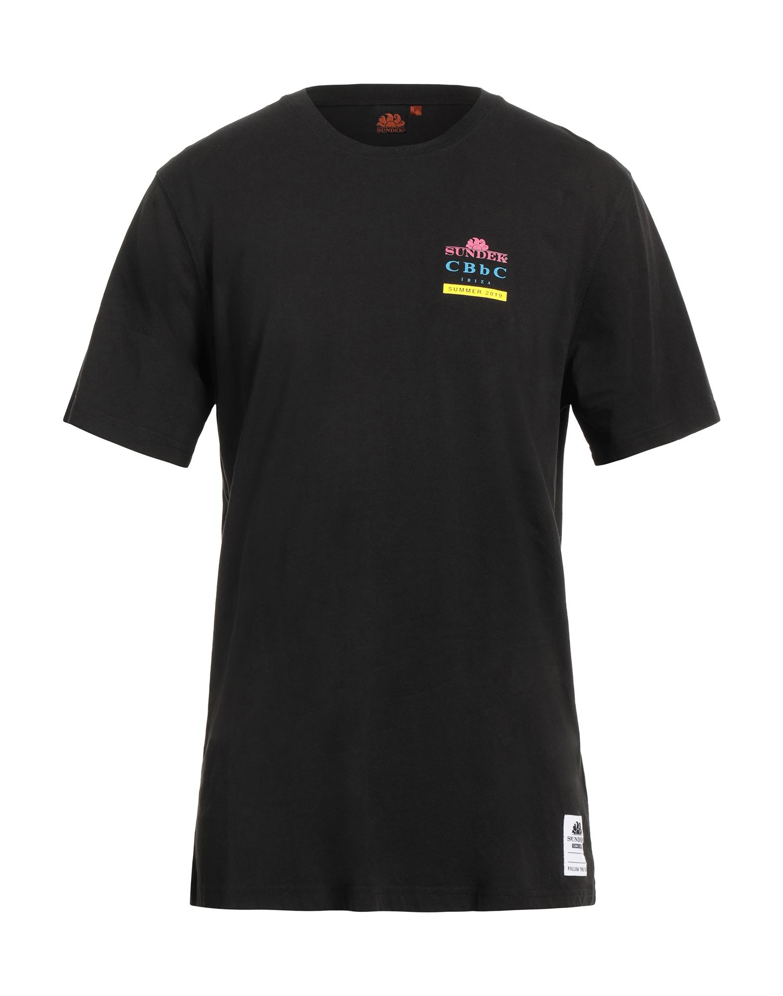 SUNDEK T-shirts Herren Schwarz von SUNDEK