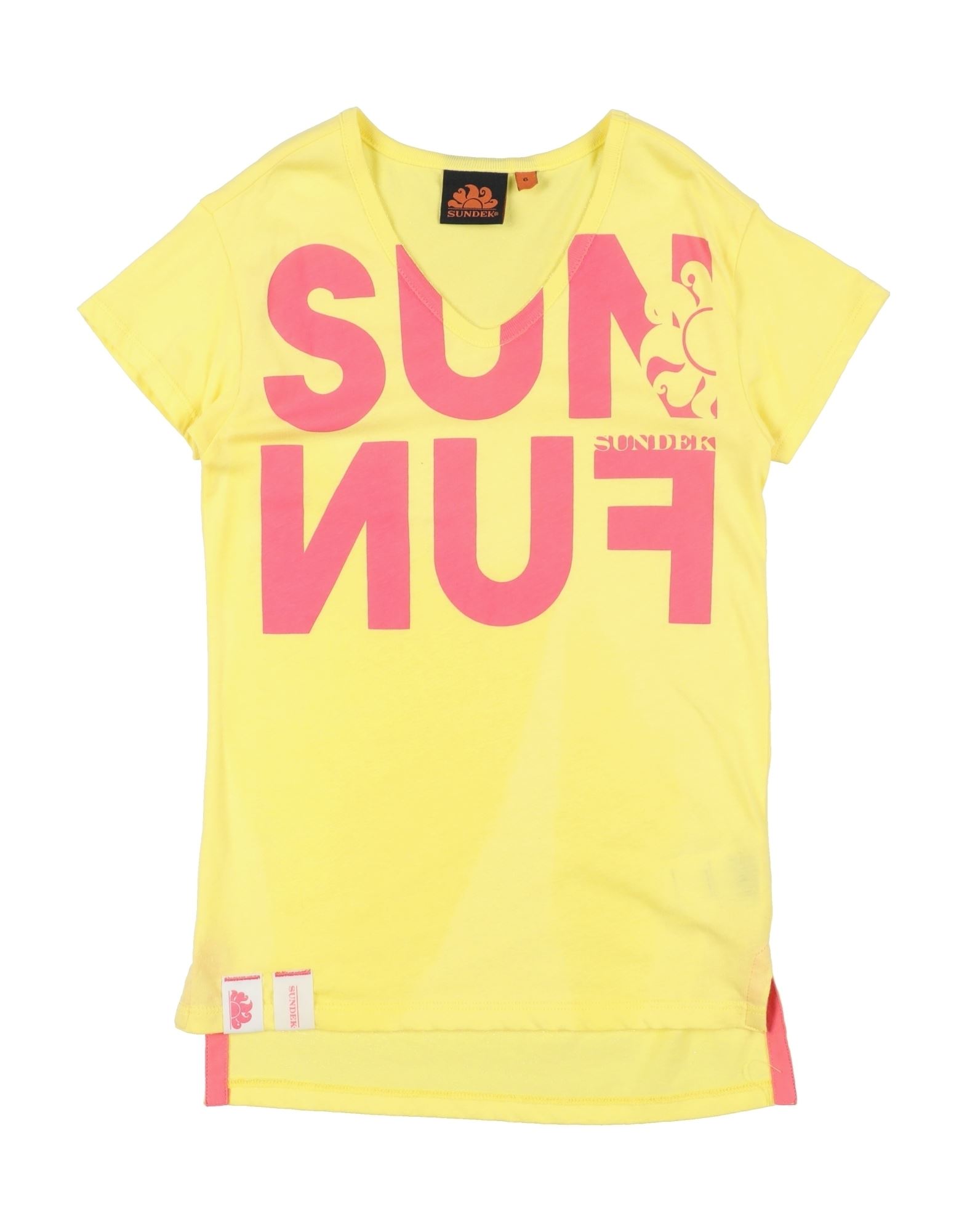 SUNDEK T-shirts Kinder Gelb von SUNDEK