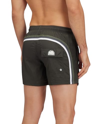 Sundek Costume Short M504BDN5100 55101 Verde PINE Verde pino/XL von SUNDEK