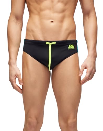 Sundek Costume slip M279SSL3000 DIWALTER SWIM 00435 NERO Nero/M von SUNDEK