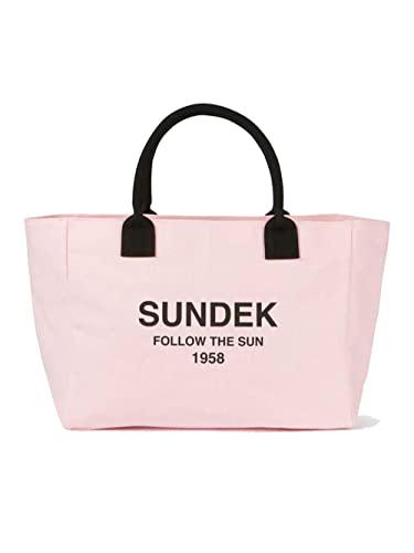 Sundek Donna Borsa Mare AW832ABCV500 Regular Tote Bag 53200 Col Rosa Rosa/TU von SUNDEK