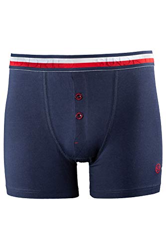 SUNDRIED Boxershorts Designer Boxer Briefs Sport Unterwäsche (Navy, L) von SUNDRIED