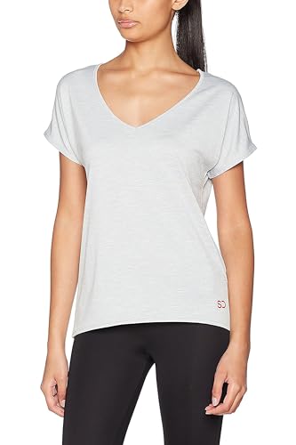 Sundried Damen Weites Fitness Training T-Shirt von Ethical Activewear Designer Locker Baggy Ultra Weich Luxus (Medium) von SUNDRIED