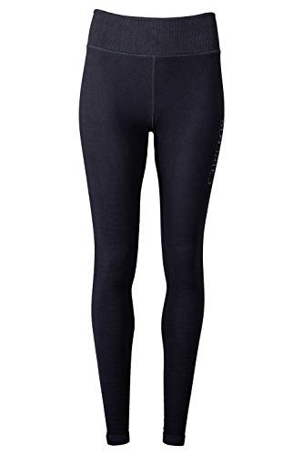 SUNDRIED Premium-Seamless Schwarz Gym Gamaschen Frauen Fitness Tights (Schwarz, M) von SUNDRIED