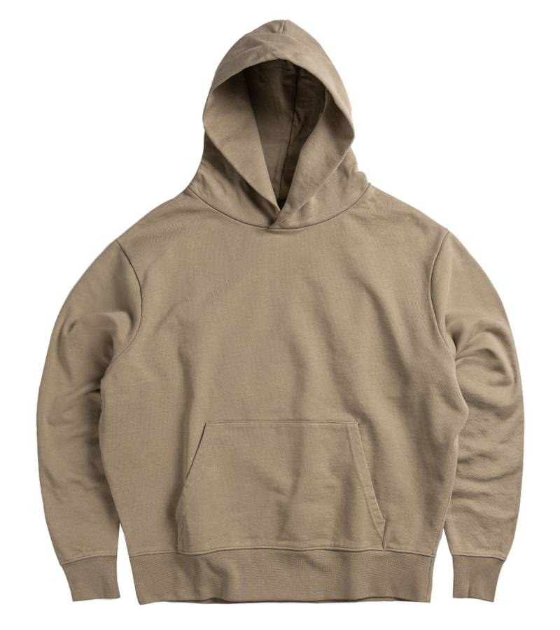 SUNFLOWER Herren Hoodie Kapuzen-Pullover Dropped Shoulders Beige von SUNFLOWER