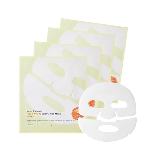 SUNGBOON EDITOR - Deep Collagen Niacin-Vita C Brightening Mask - 4stücke von SUNGBOON EDITOR