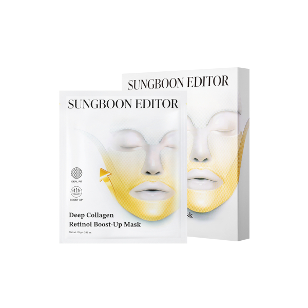 SUNGBOON EDITOR - Deep Collagen Retinol Boost-Up Mask Set - 25g*4ea von SUNGBOON EDITOR