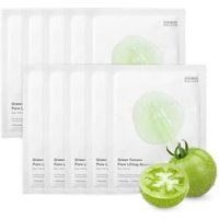 SUNGBOON EDITOR - Green Tomato Pore Lifting Ampoule Mask Set - Gesichtsmaske von SUNGBOON EDITOR