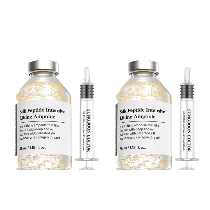 SUNGBOON EDITOR - Silk Peptide Intensive Lifting Ampoule - 35ml (2ea) Set von SUNGBOON EDITOR