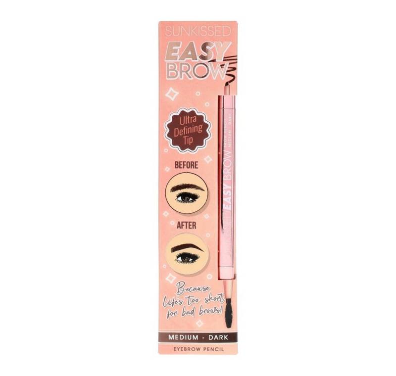 SUNKISSED Augenbrauen-Stift Easy Brow Eyebrow Pencil 0.1g - Medium/Dark von SUNKISSED