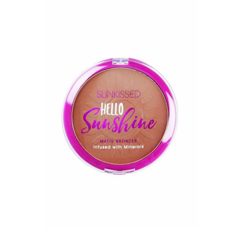 SUNKISSED Bronzer-Puder Hello Sunshine Matte Bronzer 21g von SUNKISSED