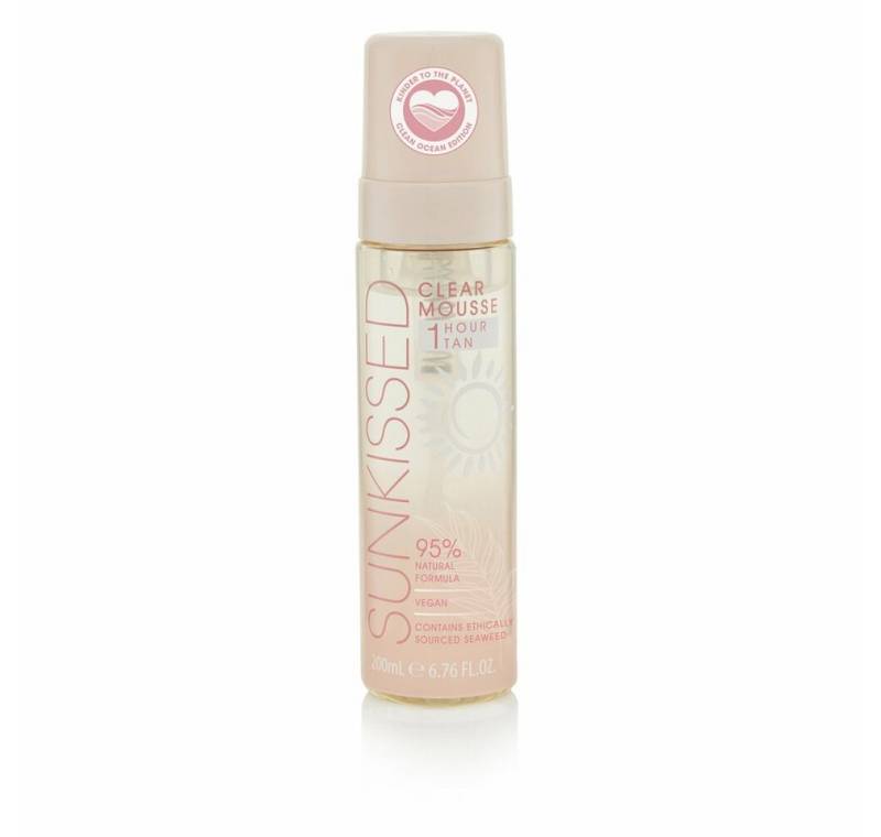 SUNKISSED Körperpflegemittel 1 Hour Tan Clear Mousse - Ocean Edition 200ml von SUNKISSED