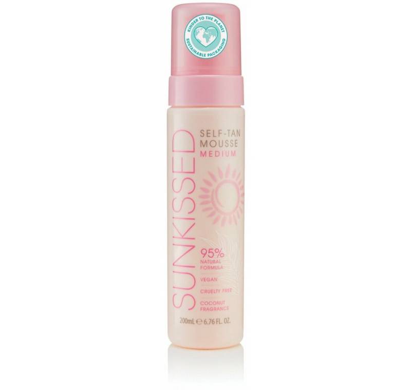 SUNKISSED Körperpflegemittel 95 Percent Natural Self Tan Mousse 200ml - Medium von SUNKISSED