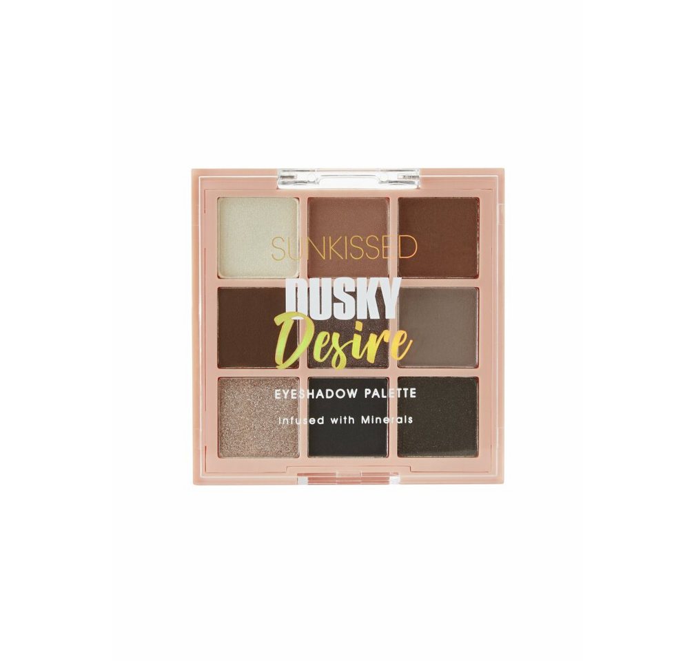 SUNKISSED Lidschatten Dusky Desire Eyeshadow Palette - 9 Farben von SUNKISSED