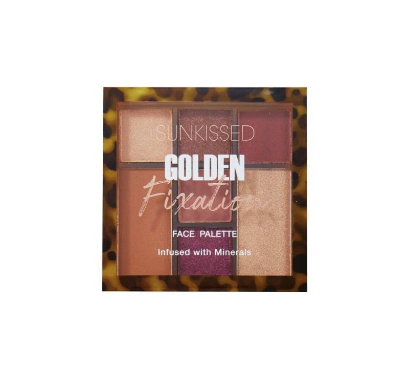 SUNKISSED Lidschatten Golden Fixation Face Palette 9.3g von SUNKISSED