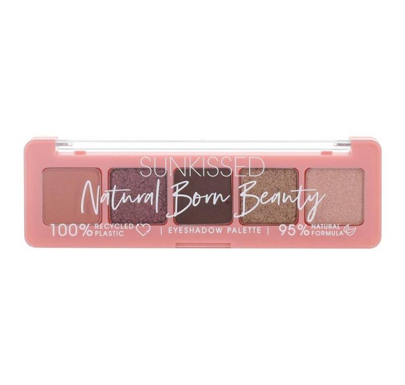 SUNKISSED Lidschatten Natural Born Beauty Eyeshadow Palette 5 x 0.9g von SUNKISSED