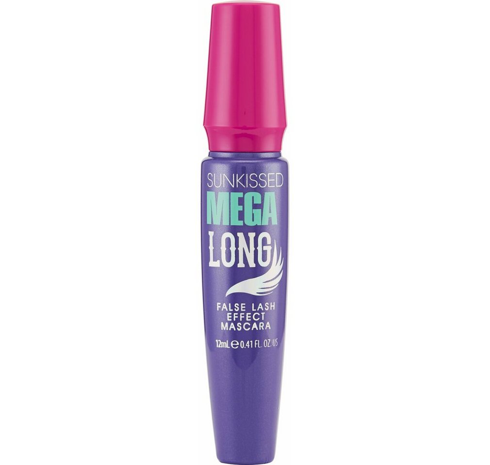 SUNKISSED Mascara Mega Long False Lash Effect Mascara 12ml - Black von SUNKISSED