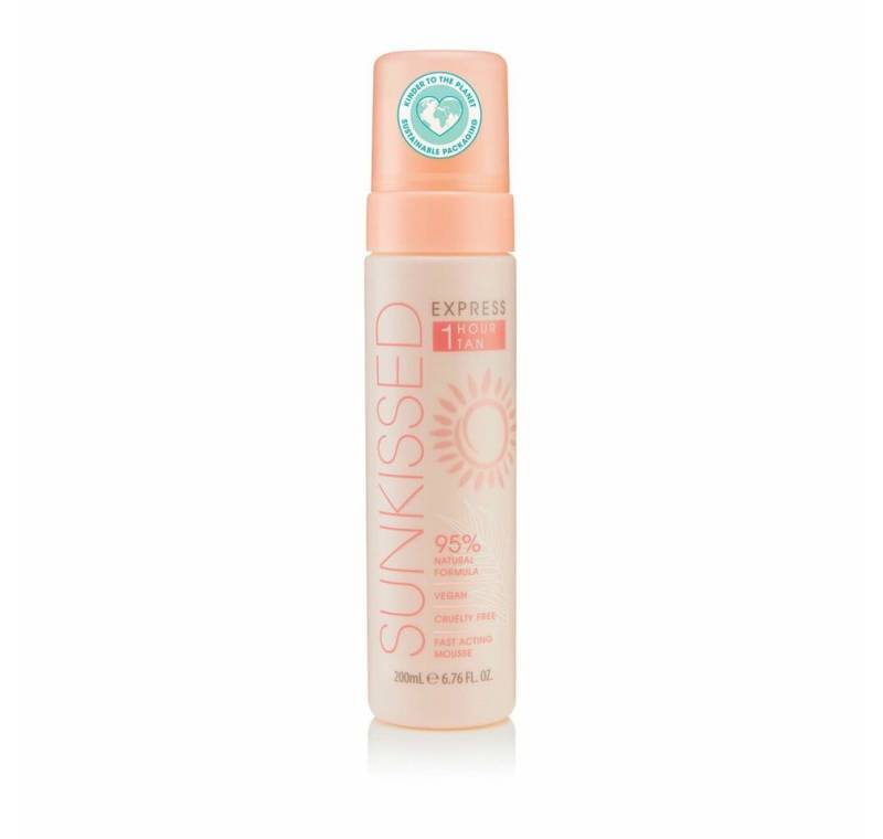 SUNKISSED Selbstbräunungslotion 95 Percent Natural Express 1 Hour Tan Mousse 200ml von SUNKISSED