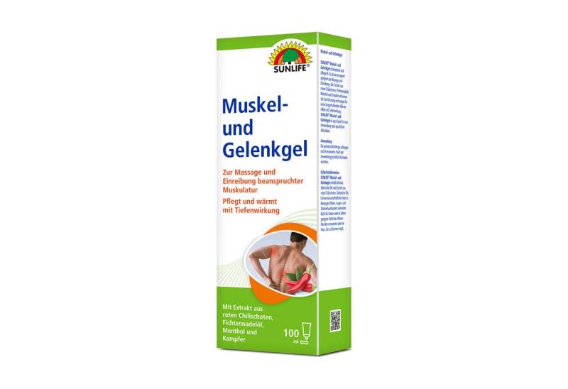 SUNLIFE Hautpflegegel SUNLIFE® Muskel- und Gelenkgel 100 ml Muskelschmerzen + Fichtennadelöl von SUNLIFE