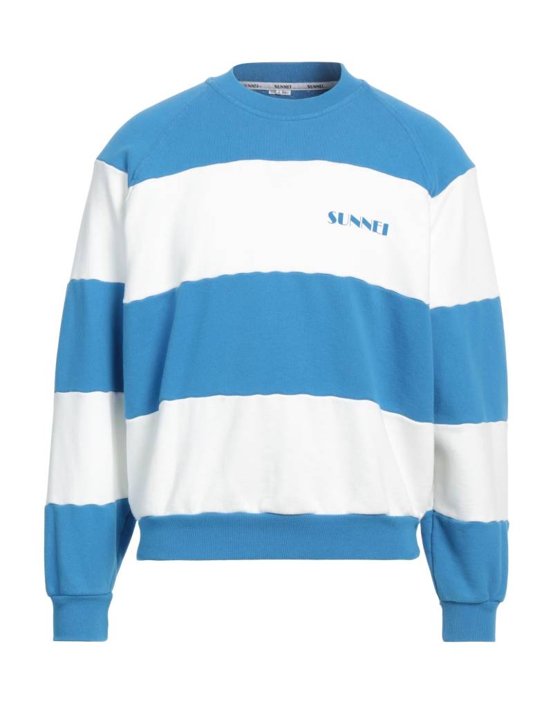 SUNNEI Sweatshirt Herren Azurblau von SUNNEI