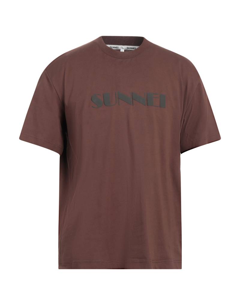 SUNNEI T-shirts Herren Schokobraun SUNNEI T-shirts Herren Schokobraun von SUNNEI