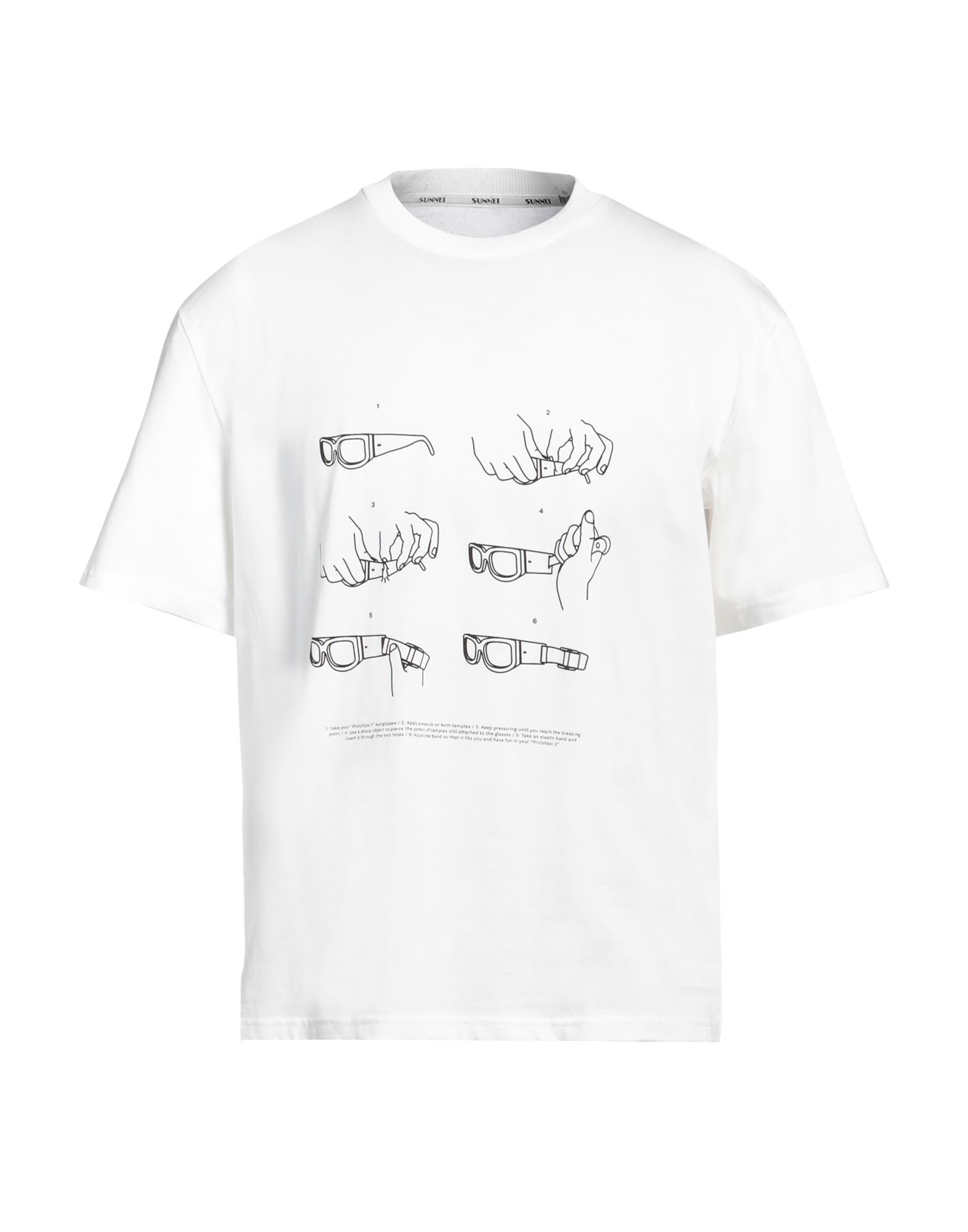 SUNNEI T-shirts Herren Weiß von SUNNEI