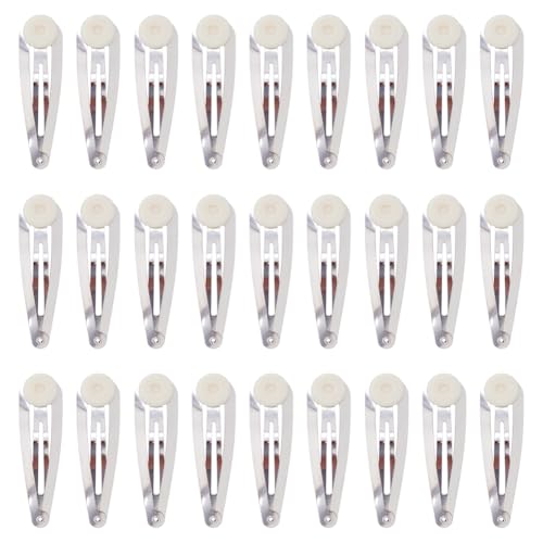 SUNNYCLUE 70 Stück 2 Zoll 5cm Druckknopf Haarspangen Aus Metall Mit Klebepad Silberfarben Kleine Süße Haarspange Aus Metalllegierung Dünner Haarnadelhalter Beschläge Bastelzubehör Für Frauen Haarspang SUNNYCLUE 70 Stück 2 Zoll 5cm Druckknopf Haarspangen Aus Metall Mit Klebepad Silberfarben Kleine Süße Haarspange Aus Metalllegierung Dünner Haarnadelhalter Beschläge Bastelzubehör Für Frauen Haarspang von SUNNYCLUE