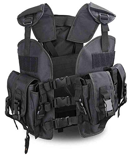 SUNRIS Dichtung Taktische Weste Camouflage Military Army Combat Weste Für Männer Jagd Krieg Spiel Airsoft Outdoor Sport Weste Mit Wasser Tasche von Xamic