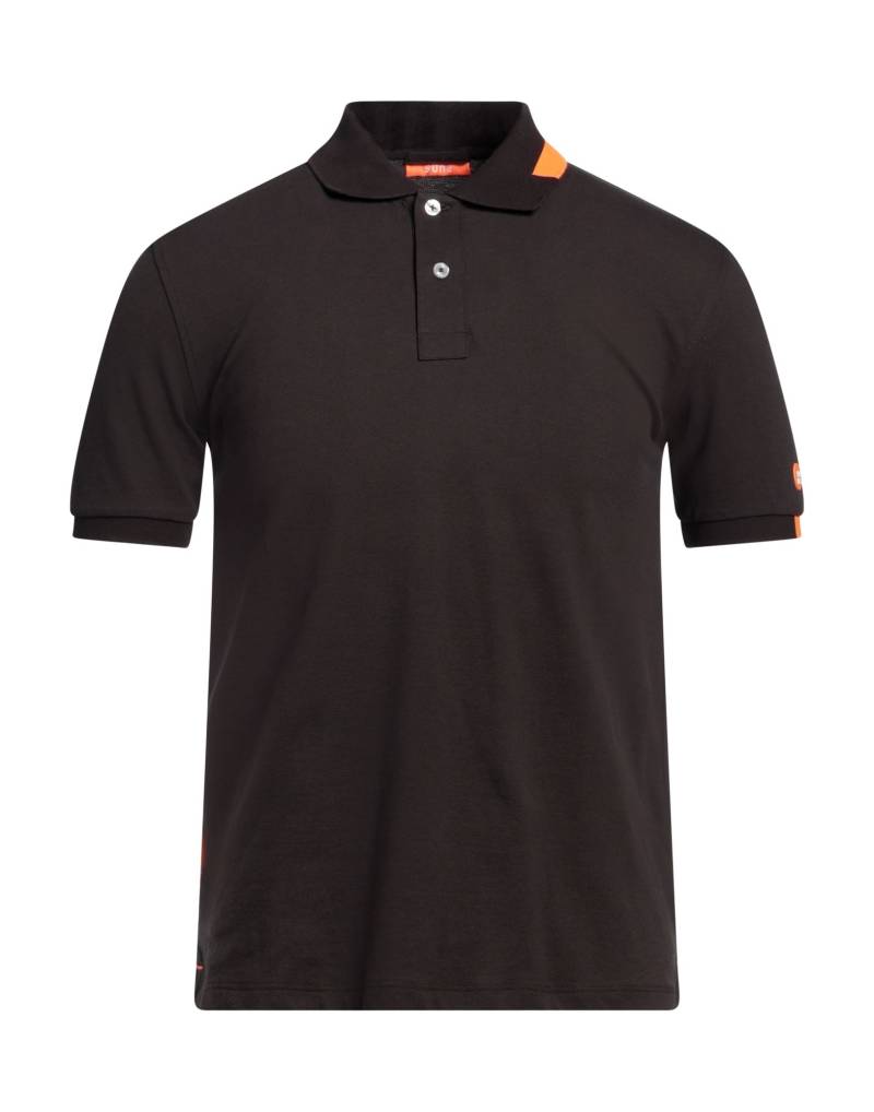 SUNS BOARDS Poloshirt Herren Schokobraun von SUNS BOARDS