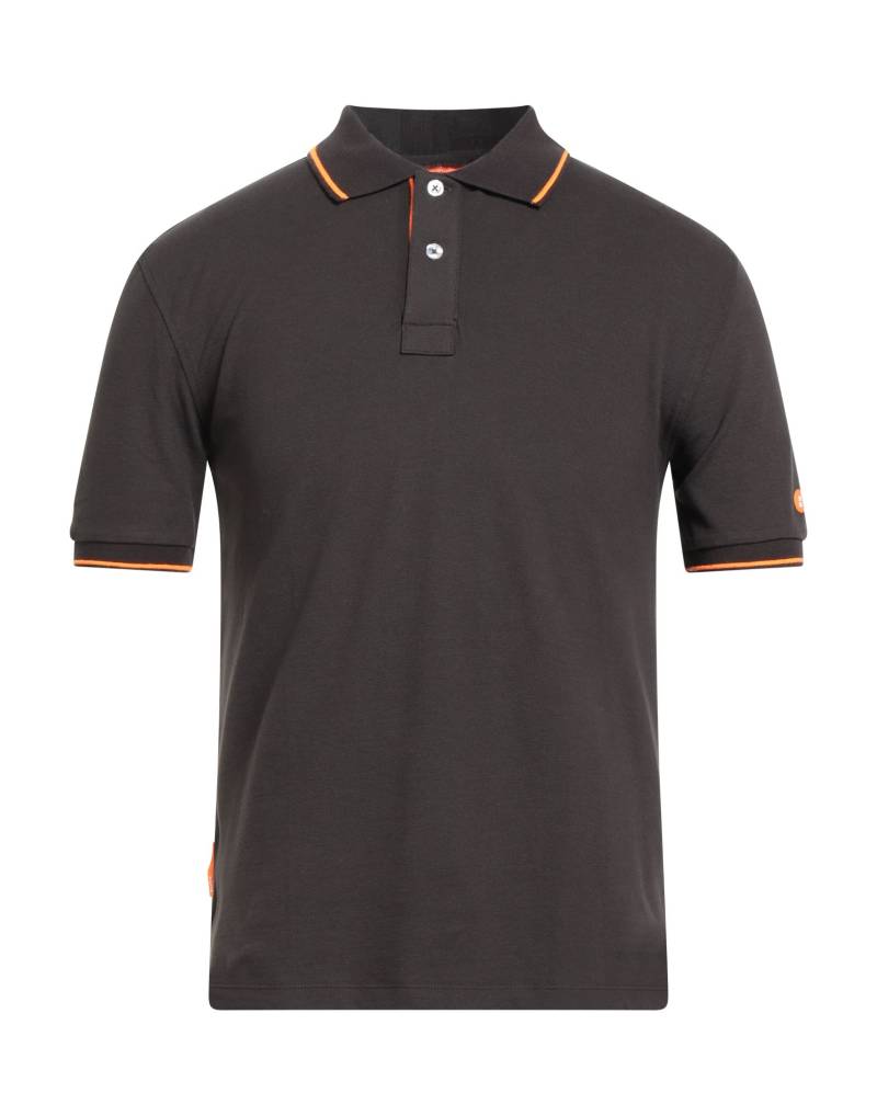 SUNS BOARDS Poloshirt Herren Schokobraun von SUNS BOARDS