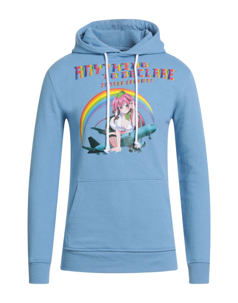 SUNSET SOLDIERS Sweatshirt Herren Hellblau von SUNSET SOLDIERS