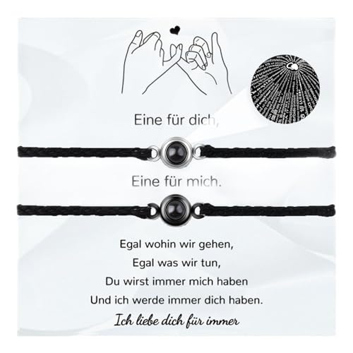 SUNSH Partnerarmbänder Paar Armbänder Paare Geschenke Projektion Der 100 Sprachen Von Ich Liebe Dich Passende Pärchen Armband Für Liebhaber Armband Geschenk Valentinstag Geburtstag Jahrestag SUNSH Partnerarmbänder Paar Armbänder Paare Geschenke Projektion Der 100 Sprachen Von Ich Liebe Dich Passende Pärchen Armband Für Liebhaber Armband Geschenk Valentinstag Geburtstag Jahrestag von SUNSH