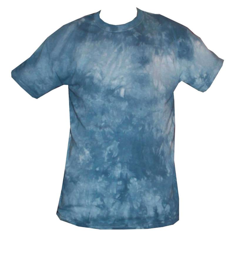 Blue Chaos Batik T-Shirt, Handgefertigt in Großbritannien Blue Chaos Batik T-Shirt, Handgefertigt in Großbritannien von SUNSHINECLOTHINGuk