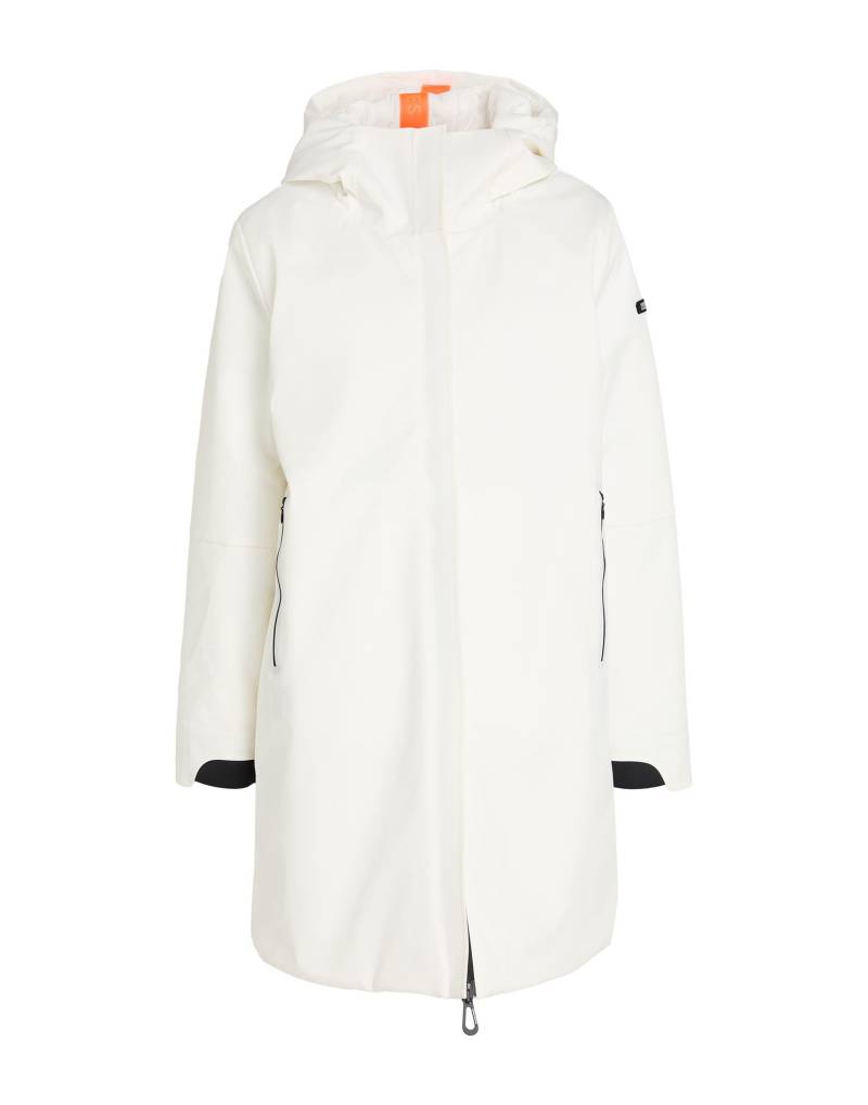 SUNSTRIPES Mantel Damen Weiß von SUNSTRIPES