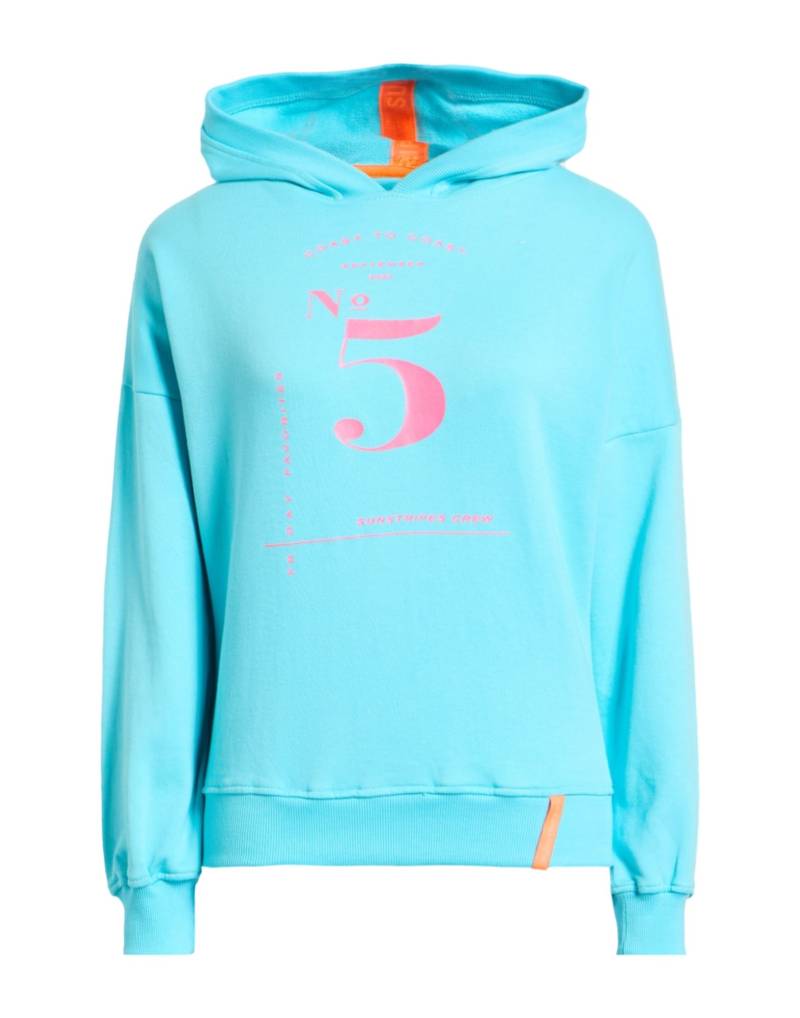 SUNSTRIPES Sweatshirt Damen Tūrkis SUNSTRIPES Sweatshirt Damen Tūrkis von SUNSTRIPES