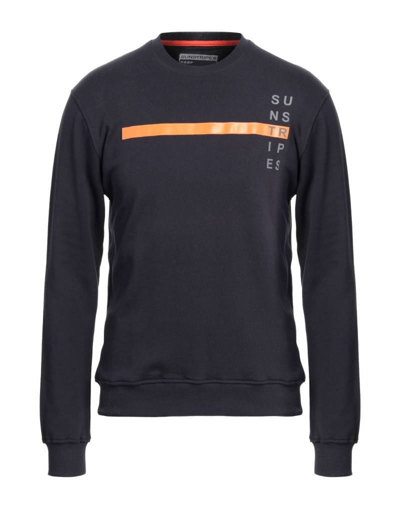SUNSTRIPES Sweatshirt Herren Marineblau von SUNSTRIPES