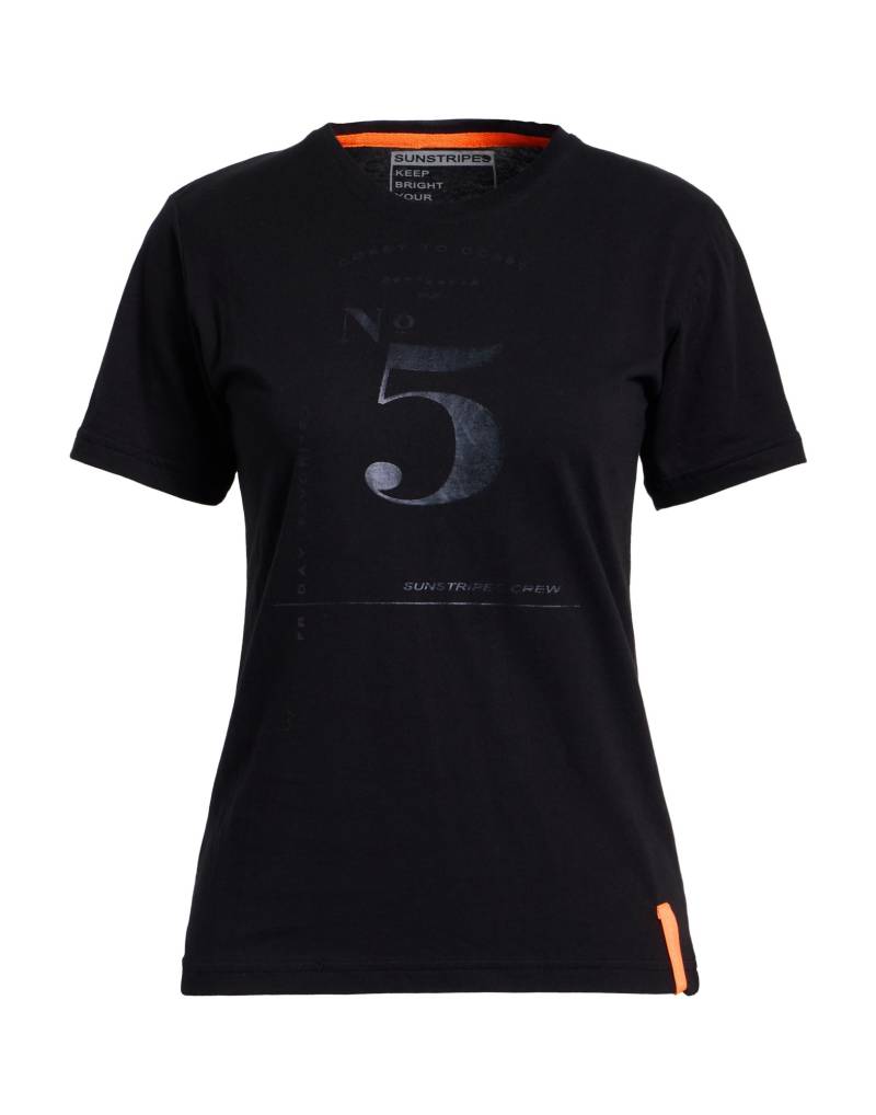 SUNSTRIPES T-shirts Damen Schwarz von SUNSTRIPES
