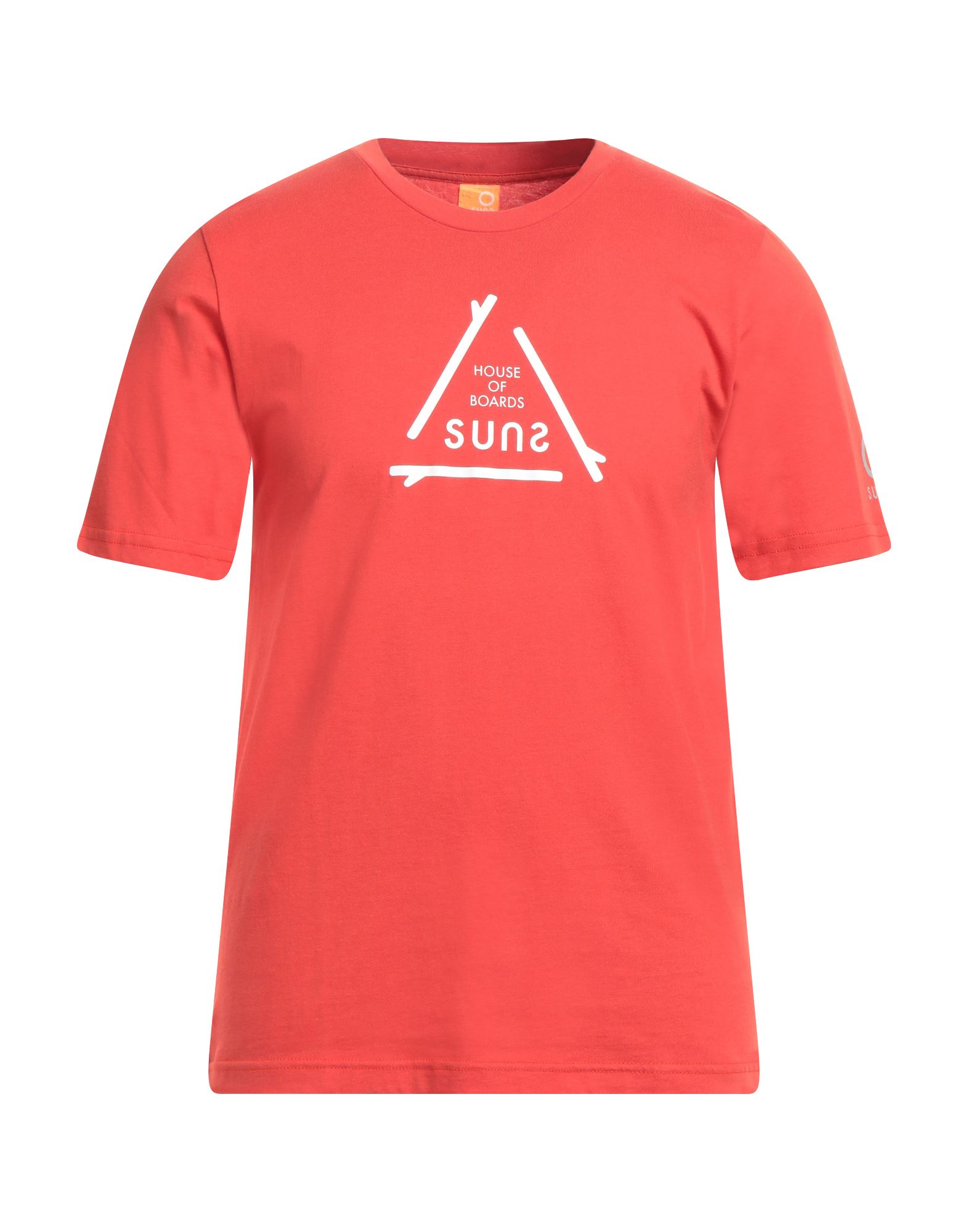 SUNSTRIPES T-shirts Herren Rot von SUNSTRIPES