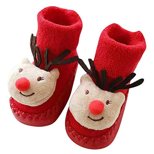 SUNTRADE Baby-Socken für Neugeborene, rutschfest, für den Innenbereich, für Jungen und Mädchen (C, S) von SUNTRADE