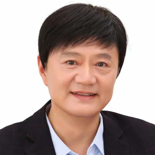 Kurzhaarperücke für Herren im mittleren Alter, für ältere Menschen im koreanischen Stil, dünne, atmungsaktive Haarbedeckung für weiße Vollkopfbedeckung, Hellbraun von SUOCMG