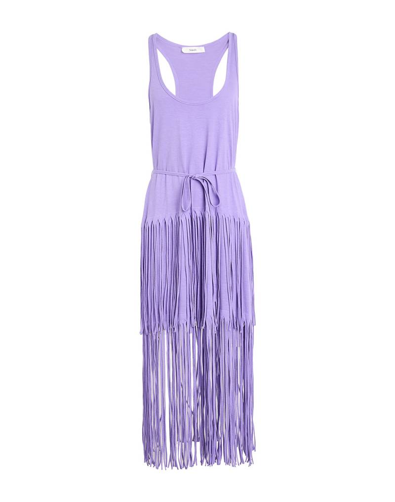 SUOLI Midi-kleid Damen Violett von SUOLI