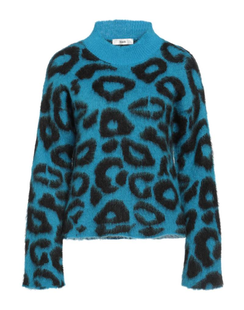 SUOLI Pullover Damen Azurblau von SUOLI