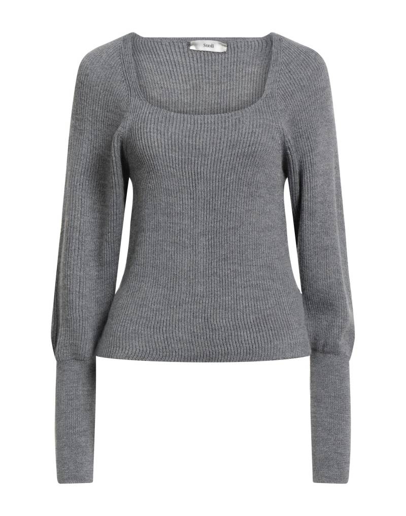 SUOLI Pullover Damen Grau von SUOLI