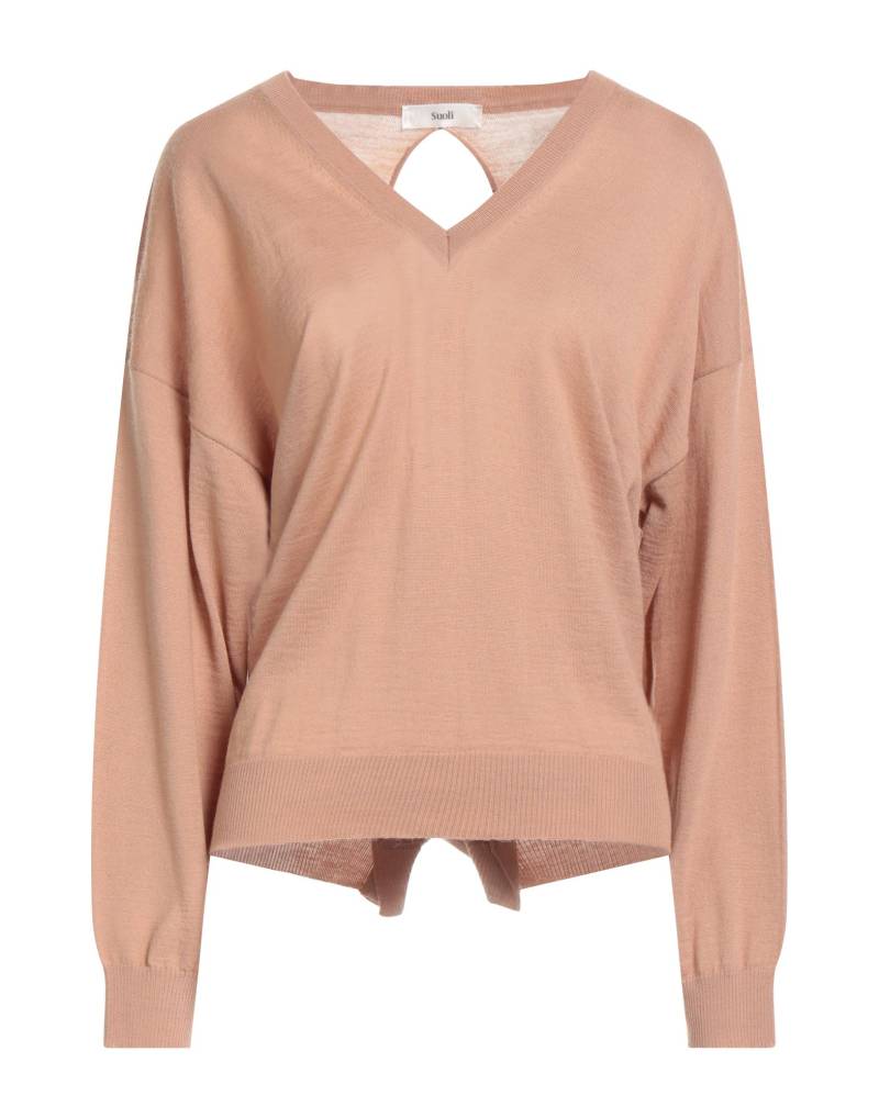SUOLI Pullover Damen Kamel von SUOLI