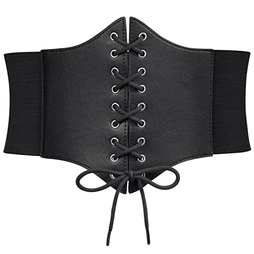 SUOSDEY Damen Korsett Gürtel Vintage Elastischer Breiter Waspie Taillengürtel XS-XXXL 7 Größe Halloween Punk Tägliches Tragen SUOSDEY Damen Korsett Gürtel Vintage Elastischer Breiter Waspie Taillengürtel XS-XXXL 7 Größe Halloween Punk Tägliches Tragen von SUOSDEY