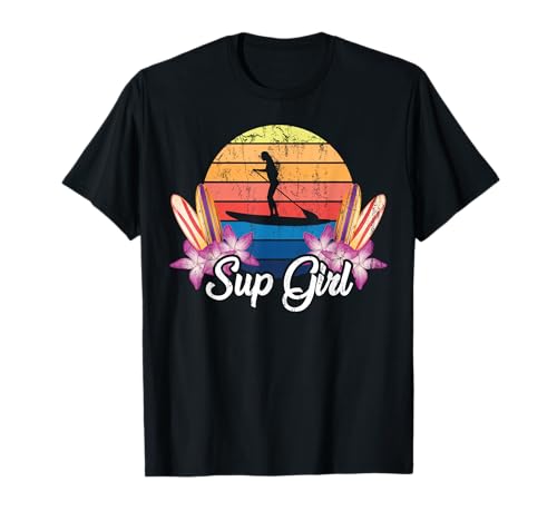 Stand Up Paddling Mädchen Wassersport SUP Stand Up Paddeln T-Shirt von SUP Stand Up Paddeling Geschenkidee