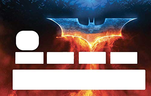 Aufkleber CB Batman zur Personalisierung Ihrer Blauen Karte nach Lust des Augenblicks von SUPER FABRIQUE