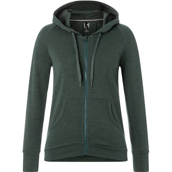 SUPER NATURAL Super.Natural Damen Pullover lg.Arm W ESSENTIAL ZIP HOODIE von SUPER NATURAL